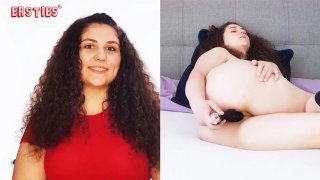 Hot Jerman Teen Isi B Masturbasi dengan Vibrator - Payudara Alami Besar Solo Pussy Shaved