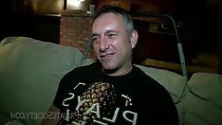 Beruntung steve meniduri kedua lubang milf amerika