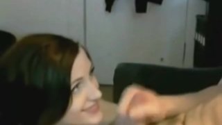 gadis webcam blowjob cumshot wajah