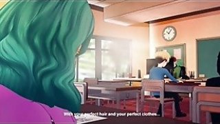 Jalang ingin bijih 3d kartun seks di mana tiga pria meniduri satu gadis di mulut dan ussy