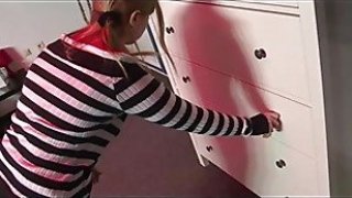 Toket kencang cewek seksi main-main dengan monsterb469s nyata