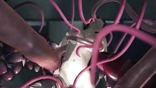 Tentacles 3D Menghancurkan Pussy Remaja!