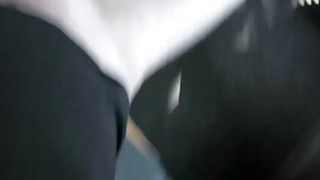 Payudara besar anal pirang menggedor taksi London palsu